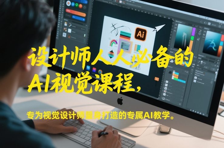 设计师人人必备的AI视觉课程，专为视觉设计师量身打造的专属AI教学-时光云网创