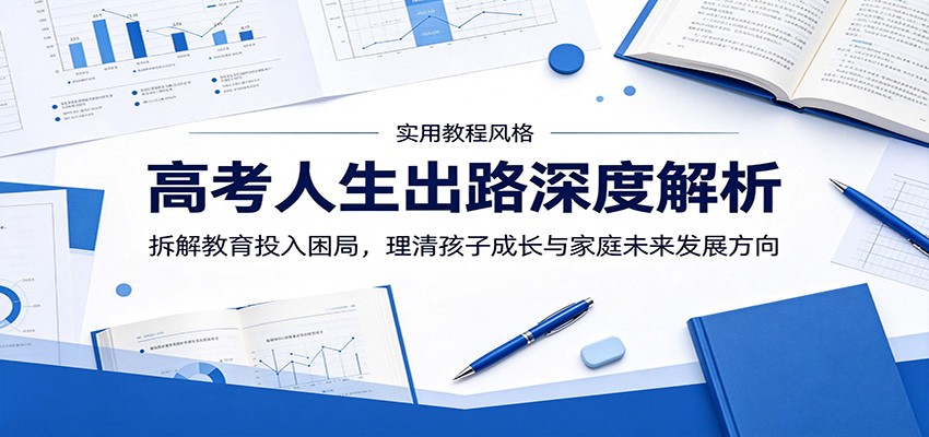 高考人生出路深度解析：拆解教育投入困局，理清孩子成长与家庭未来发展方向-时光云网创