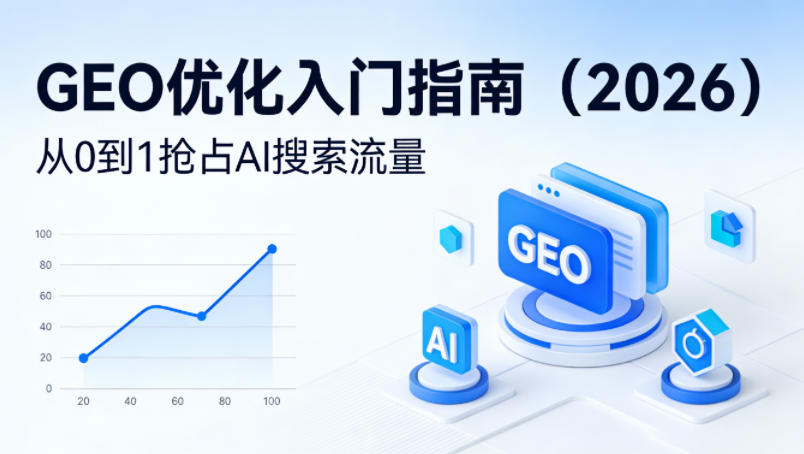 【最新】GEO优化入门指南(2026)，从0到1抢占AI搜索流量-时光云网创