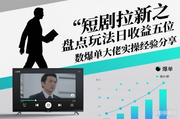 短剧拉新之盘点玩法日收益五位数爆单大佬实操经验分享-时光云网创