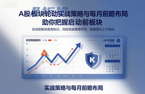 A股板块轮动实战策略与每月前瞻布局，助你把握启动前板块，规避风险，实现稳健盈利-时光云网创