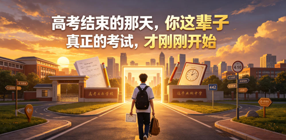 付费文章：高考结束的那天，你这辈子真正的考试，才刚刚开始-时光云网创