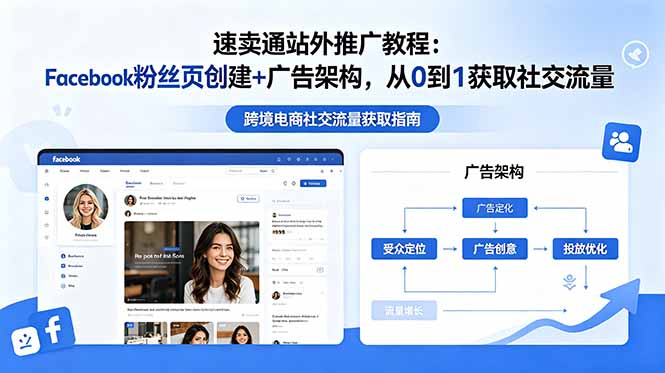 速卖通站外推广教程:Facebook粉丝页创建+广告架构,从0到1获取社交流量-时光云网创