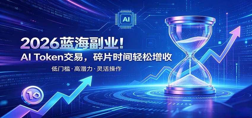 AI Token算力赛道！普通人可入局的数字副业，零门槛快速起步-时光云网创