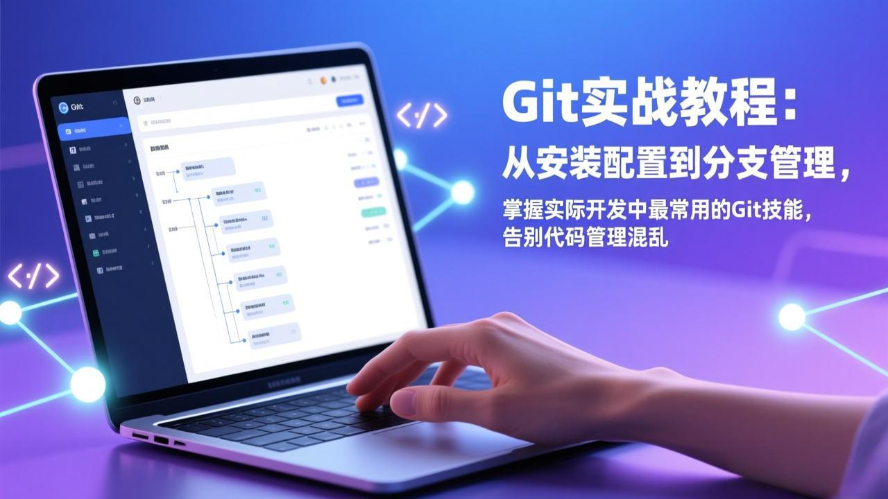 Git实战教程：从安装配置到分支管理，掌握实际开发中最常用的Git技能，告别代码管理混乱-时光云网创