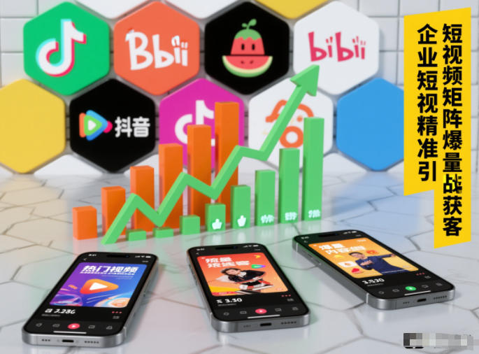 企业短视频精准引流矩阵获客，短视频矩阵爆量战法-时光云网创