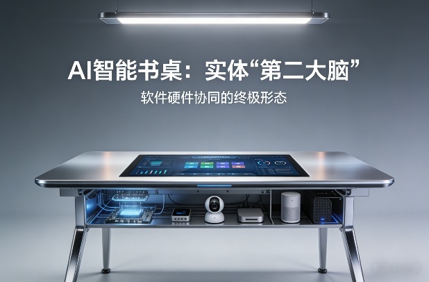 AI智能书桌搭建，构建你的实体“第二大脑”，软件硬件协同的终极形态-时光云网创