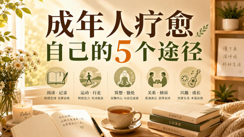 付费文章：成年人疗愈自己的5个途径-时光云网创