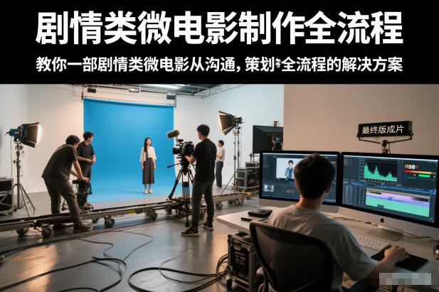 剧情类微电影制作全流程，教你一部剧情类微电影从沟通，策划到拍摄制作全流程的解决方案-时光云网创