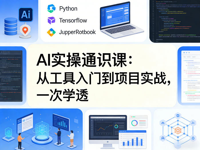 AI实操通识课，从工具入门到项目实战，一次学透-时光云网创