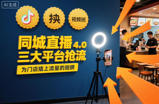 同城直播实操班4.0,三大平台抢流,为门店插上流量的翅膀-时光云网创