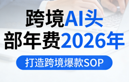 跨境AI头部年费2026年，打造跨境爆款SOP(更新6月)-时光云网创
