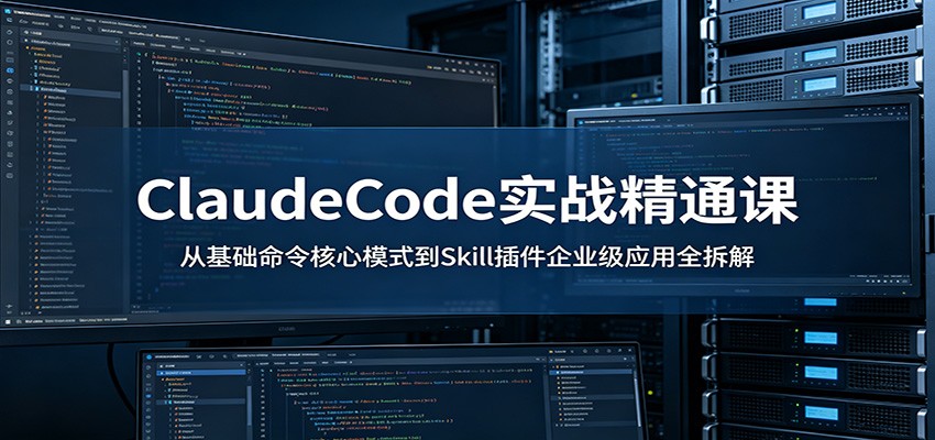 ClaudeCode实战精通课：从基础命令核心模式到Skill插件企业级应用全拆解-时光云网创