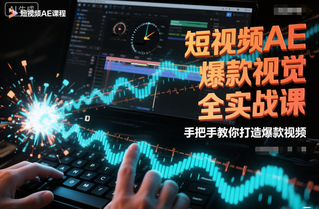 短视频AE爆款视觉全实战课,手把手教你打造爆款视频-时光云网创
