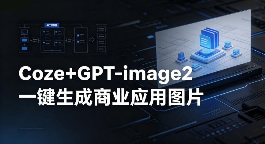 【Coze工作流搭建实操教程】coze+GPT-image2一键生成商业应用图片,全流程保姆级教学-时光云网创
