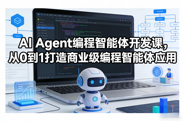 AI Agent编程智能体开发课，从0到1打造商业级编程智能体应用-时光云网创