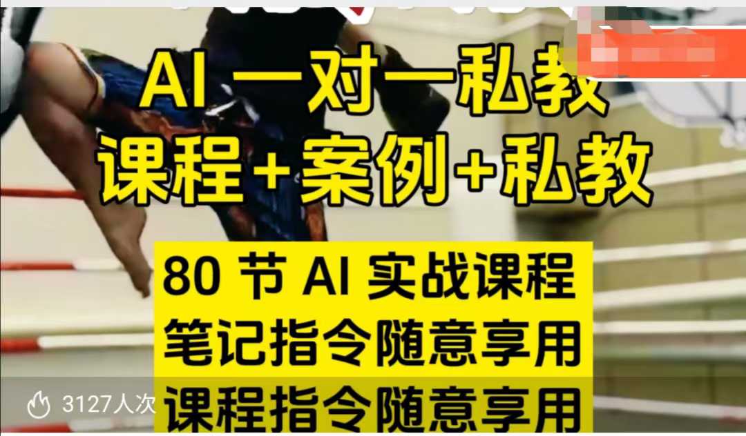AI指令实战课，课程+案例，80节AI实战课程，笔记指令随意享用，课程指令随意享用(更新26年3月)-时光云网创