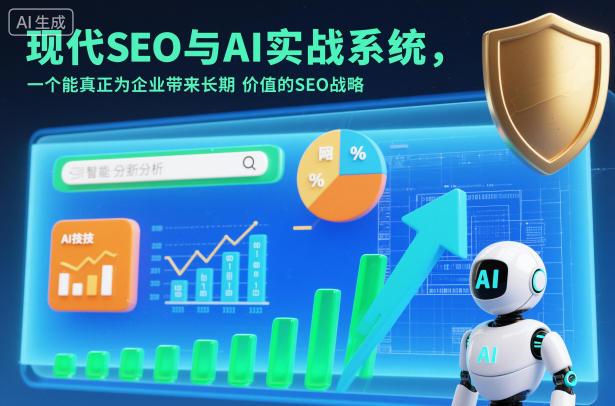 现代SEO与AI实战系统，一个能真正为企业带来长期价值的SEO战略(英语+中文字幕)-时光云网创