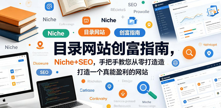 目录网站创富指南，Niche+SEO，手把手教您从零打造打造一个真能盈利的网站【原创双语字幕】-时光云网创