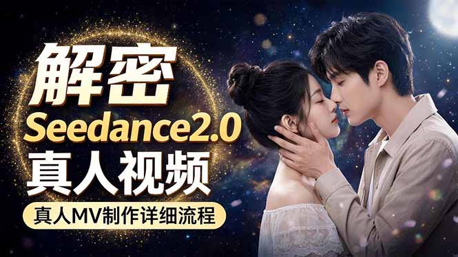Seedance 2.0电影级真人 MV全流程拆解：提示词、运镜、粒子特效，手把手实操-时光云网创