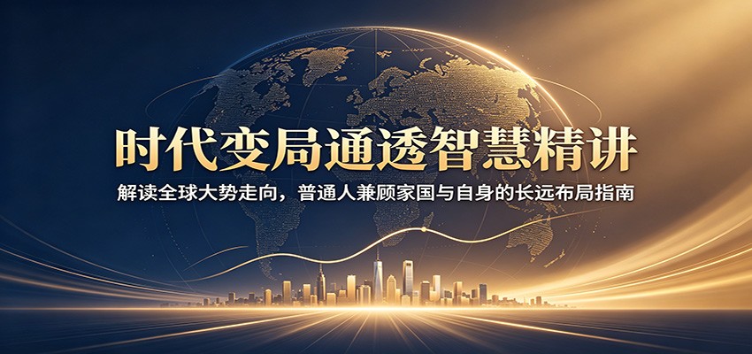 时代变局通透智慧精讲：解读全球大势走向，普通人兼顾家国与自身的长远布局指南-时光云网创