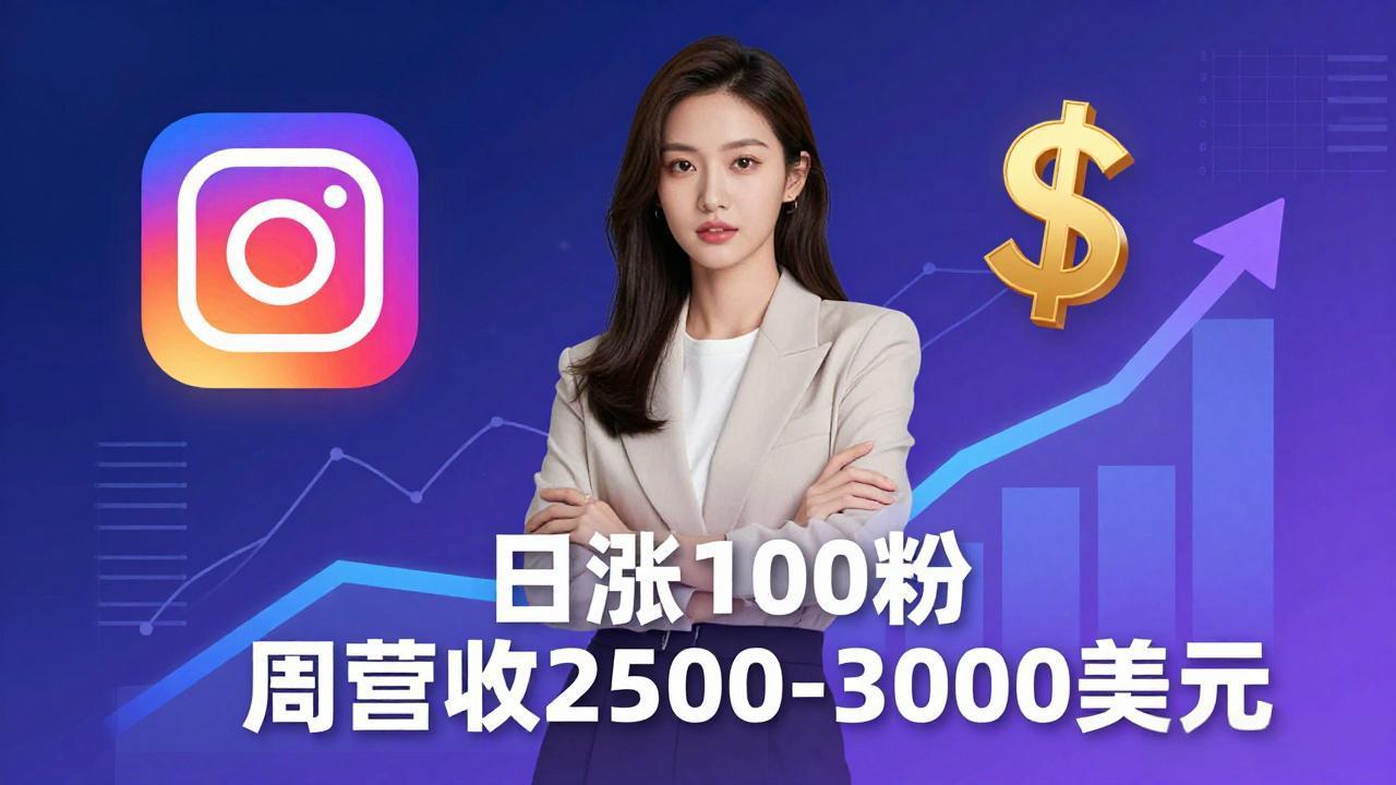 想做数字产品？Sheri亲授：日涨100粉、每周2500至3000美元的营收，Instagram躺着赚-时光云网创