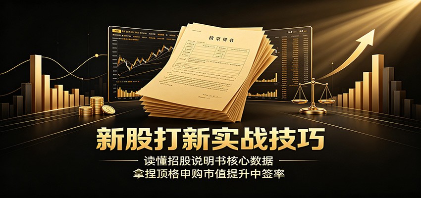 新股打新实战技巧：读懂招股说明书核心数据，拿捏顶格申购市值提升中签率-时光云网创