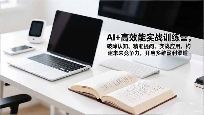 AI+高效能实战训练营,破除认知、精准提问、实战应用,构建未来竞争力,开启多维盈利渠道-时光云网创