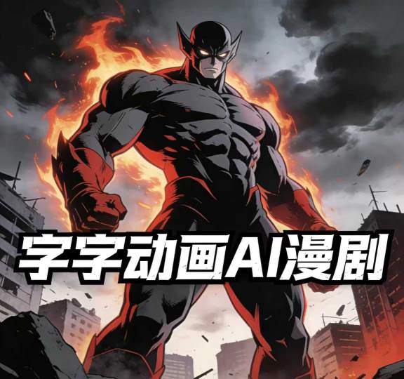 字字动画AI漫剧2026年第1期系统课程，小白看完就能学会实操的漫剧课，单人月收1-3W-时光云网创