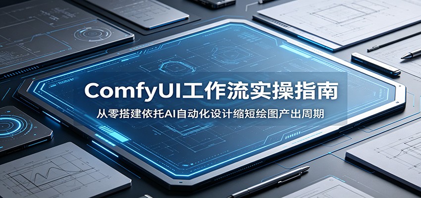 ComfyUI 工作流实操指南：从零搭建依托AI自动化设计缩短绘图产出周期-时光云网创