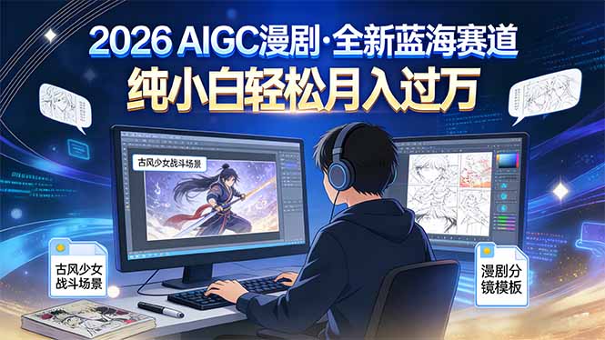 2026年全新蓝海赛道，纯小白轻松月入过万-时光云网创