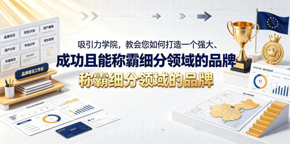 吸引力学院，教会您如何打造一个强大、成功且能称霸细分领域的品牌！【原创双语字幕】-时光云网创