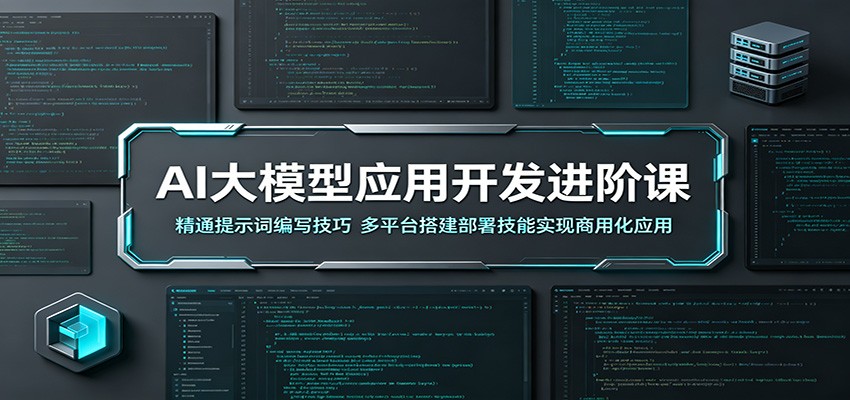 AI大模型应用开发进阶课：精通提示词编写技巧，多平台搭建部署技能实现商用化应用-时光云网创