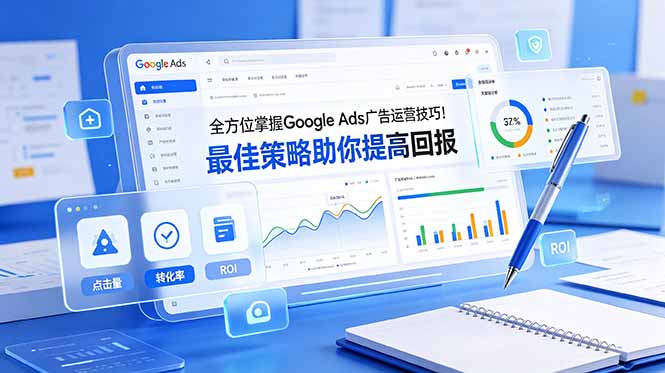 全方位掌握 Google Ads 广告运营技巧！最佳策略助你提高回报【原创双语字幕】-时光云网创