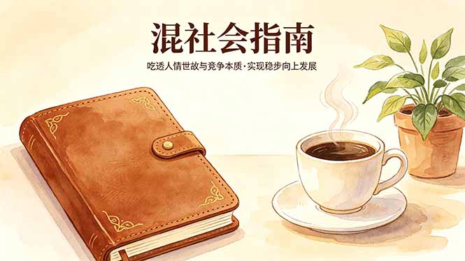 付费文章：混社会指南，吃透人情世故与竞争本质，实现稳步向上发展-时光云网创