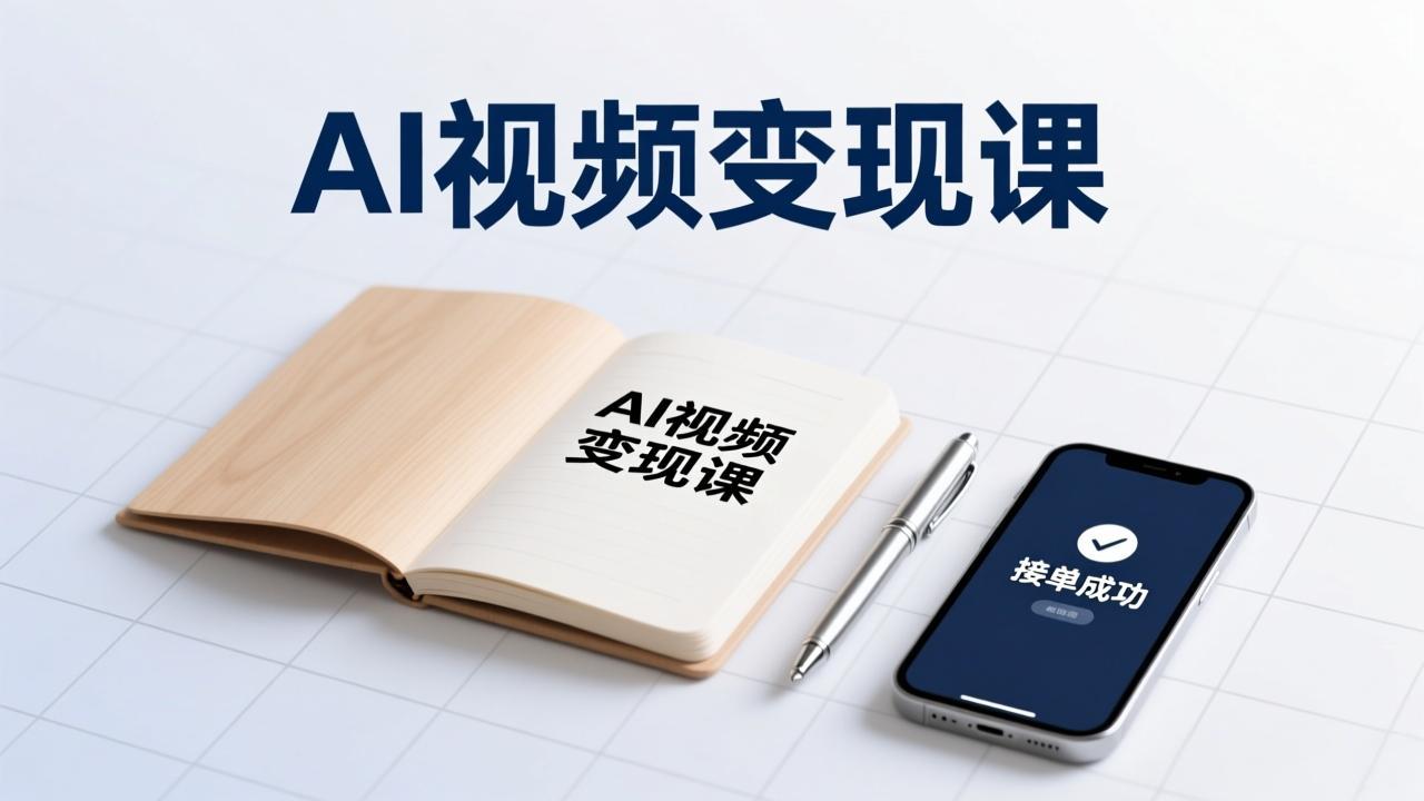 AI视频变现课，学完即可创作短片、接商单，实现副业增收，单项目报价可达千元-时光云网创